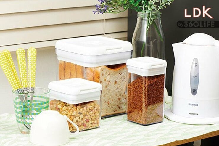 食パン一斤入る！ ニトリの最新キャニスターがおすすめの理由は？ LDKが比較