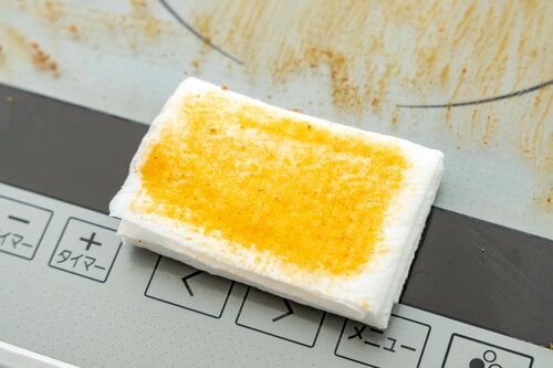 キレキラ!キッチンクリーナー(9点/10点中):2、3往復でかなり取れた イメージ3