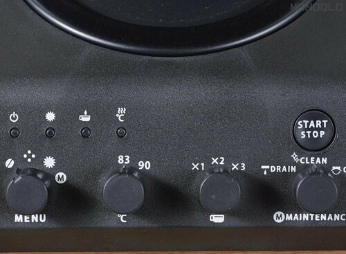 【設定】好みによってコーヒー豆の焙煎度や挽き方、分量などを調節できる 女性が喜ぶクリスマスプレゼントおすすめ イメージ