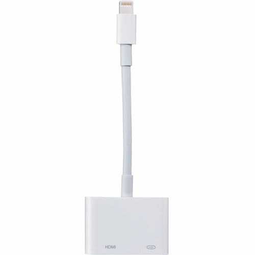 アップル:Lightning:-Digital:AVアダプタ:iPad:タブレット