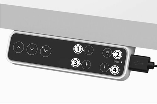【1位】フレキシスポット「E7 Pro+長方形天板」 電動昇降デスクおすすめ イメージ4