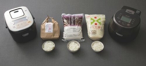 それでは早速ガチ検証3種類の銘柄米を炊き分けます