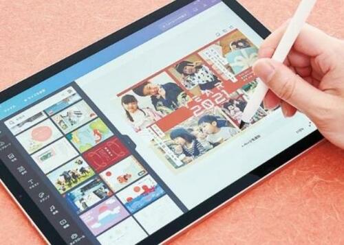 面倒な年賀状もラクに作れた！ イメージ