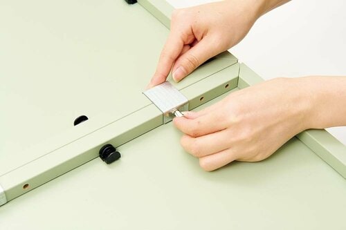 ポイント2:カラボ同士は固定具で接続すると安心 イメージ