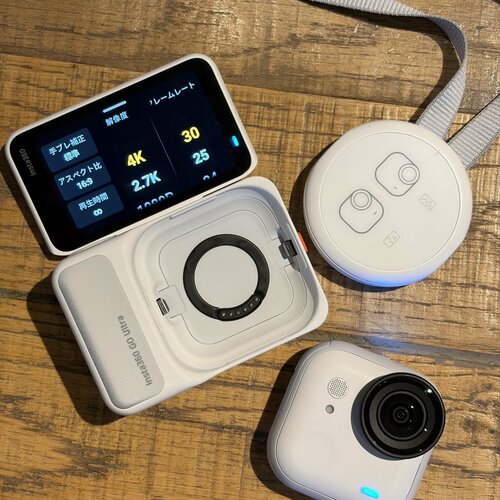 なので、Insta360「GO Ultra」を買いました。 Insta360 GO Ultraおすすめ イメージ