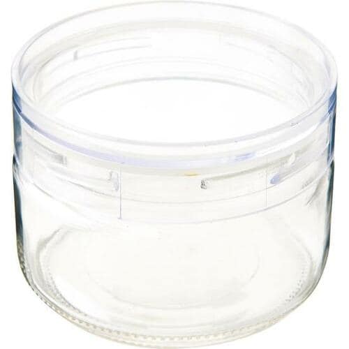 積み重ねOKなダイソー「ガラスポット」 イメージ