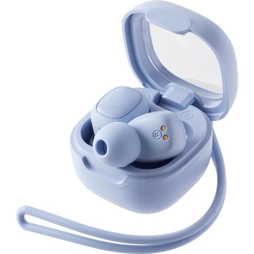 スリコのワイヤレスイヤホンおすすめ スリーコインズ ミニクリアワイヤレスイヤホン イメージ1