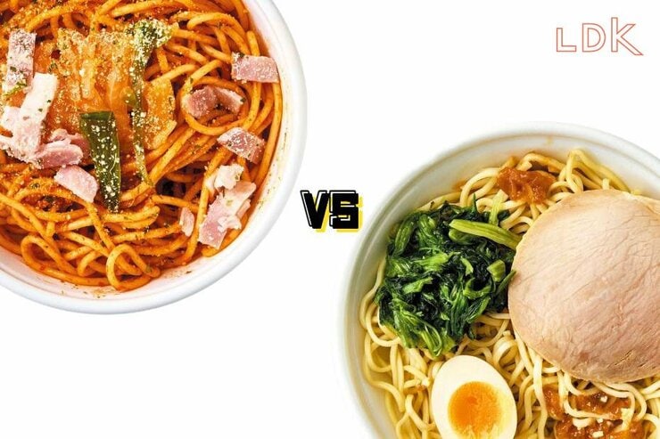 【高たんぱく表示に注意】コンビニのナポリタンとラーメン、“質のいいたんぱく質”を摂れるのはどっち？【LDK】