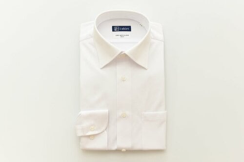 はるやま i-Shirt アイシャツ 完全ノーアイロン ストレッチ 超速乾 スリムフィット 長袖 アイシャツ ワイシャツ メンズ ノンアイロン ノンアイロンシャツおすすめ イメージ