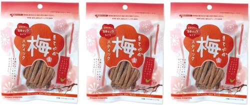 【干し梅】ハッピーカンパニー「まろやか梅スティック」 Amazonプライムデーセールアイテムおすすめ イメージ