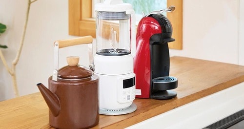 スリムなので隙間に収まりやすい スープメーカーおすすめ イメージ