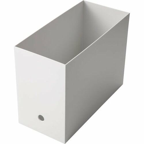 無印良品:ポリプロピレンファイルボックス:スタンダードタイプ:ワイド:A4用