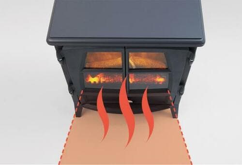 ①ある意味一番「熱い」暖房かも!「Dimplex」の“フェイク暖炉”