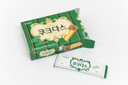 CROWN(クラウン) ククダス コーヒー味 韓国お菓子おすすめ イメージ4