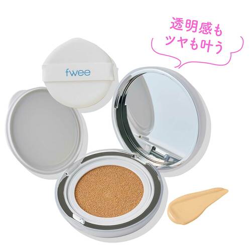 Qoo10メガ割おすすめ フィー クッションガラスオリジナル/03 ナチュラルガラス イメージ1