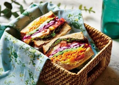 ヘルシーなのに男性でも満足！野菜サンドをおいしく作るポイント イメージ