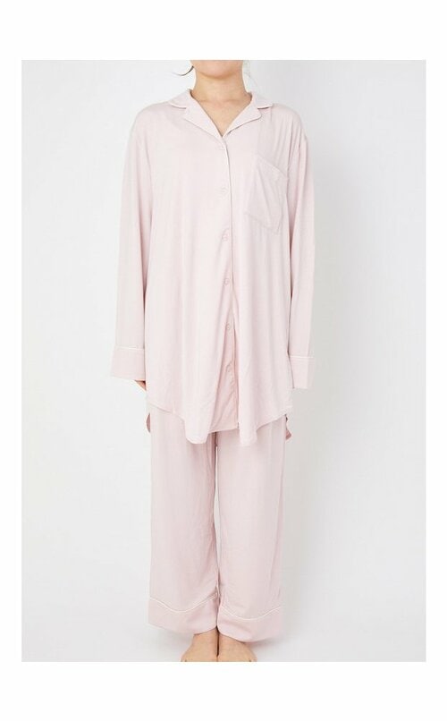 ロング丈のシャツはかわいいけど重い レディースパジャマおすすめ イメージ