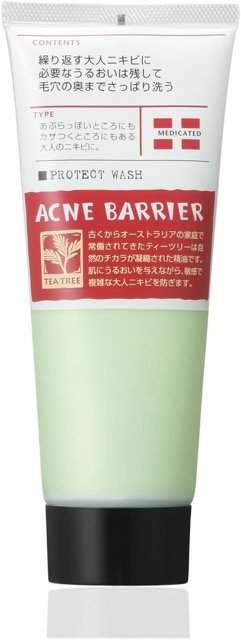 アクネバリア「薬用プロテクトウォッシュ（医薬部外品）」 ニキビ肌向け洗顔料おすすめ イメージ