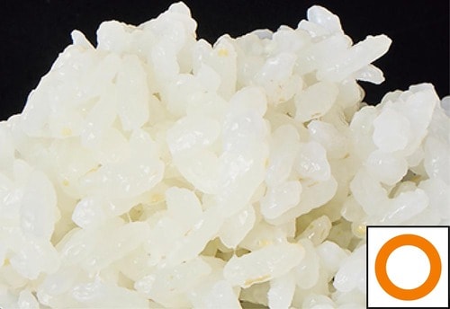 炊きたては味が軽く弾力がやや弱め 5合炊き炊飯器おすすめ イメージ