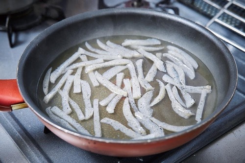 調理前には茹でるのが大事! イメージ