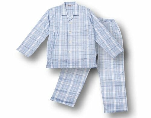 GUNZE:メンズパジャマ Wガーゼ:パジャマ