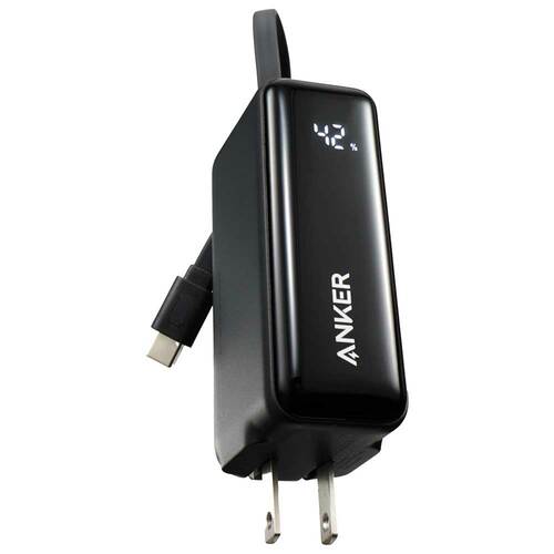 5000mAhモバイルバッテリーおすすめ アンカー Power Bank (30W, Fusion, Built-In USB-Cケーブル) イメージ3