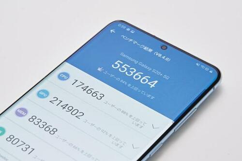 ベンチマーク:iPhone 11 Proを超えるスコアを叩き出す!