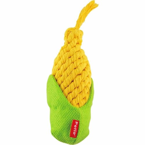 犬用おもちゃおすすめ ペティオ 編んでるCORN デンタル S イメージ1