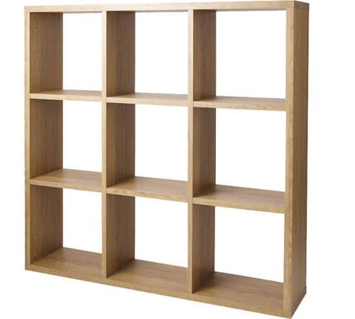 イオントップバリュ:オープンシェルフ3×3段:収納