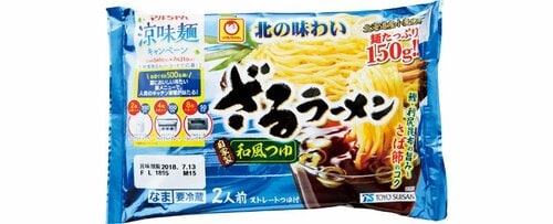 東洋水産:北の味わい ざるラーメン 自家製和風つゆ:冷やし麺