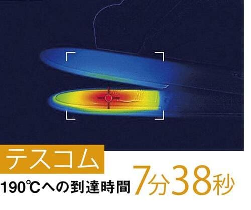 【1位】テスコム「ICOTTE ISC100」 安いヘアアイロンおすすめ イメージ
