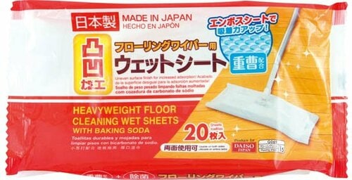 ダイソー(DAISO):凸凹加工:フローリングワイパー用:掃除用品