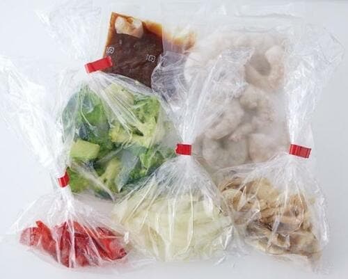 ポイント1：肉＆魚の下味も野菜のカットもしない！ イメージ