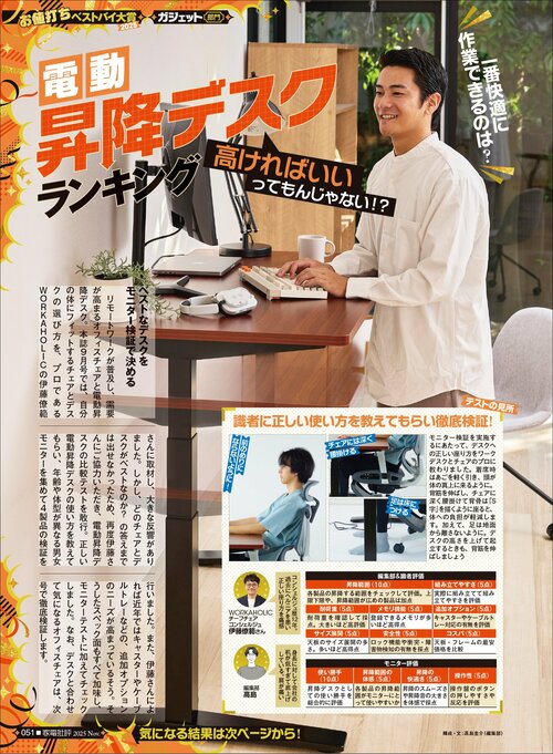 いちばん快適に作業できる電動昇降デスクは? 電動昇降デスクおすすめ イメージ