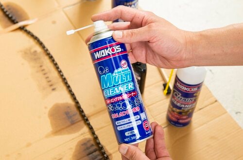チェーンクリーナーで愛車をメンテナンスしよう