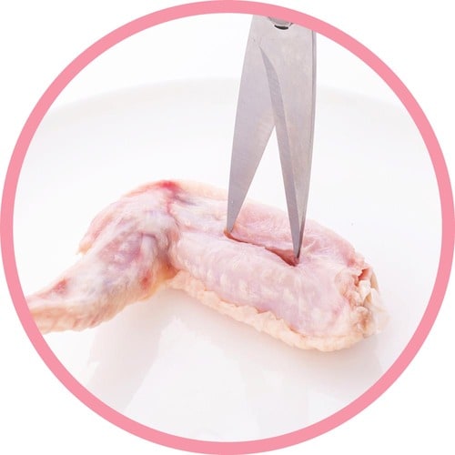 手羽先 キッチンバサミおすすめ イメージ