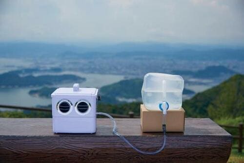 4:水とファンで風を冷やし冬は加湿器としても使える