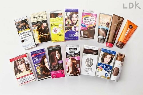 白髪染めヘアカラーのテスト方法は? 白髪染めヘアカラーおすすめ イメージ