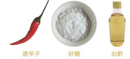 ピクルスの基本1:いつもの調味料で作れます