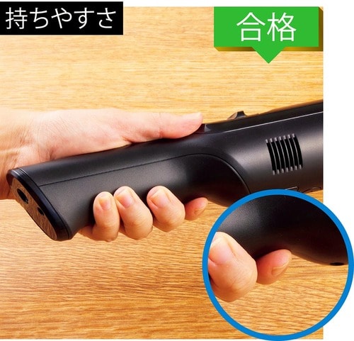 ▼ドンキPB:情熱価格「専用スタンド付き コードレスハンディクリーナー」 イメージ