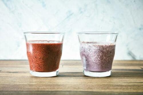 【オススメ商品①】ケール入りベリーと野菜のスムージー イメージ