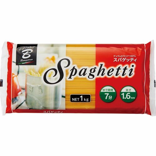 ニップン ボンジョルノ スパゲッティ 1.6mm イメージ1