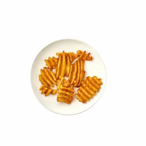 冷凍ポテトおすすめ 業務スーパー スパイシーポテト ワッフルカット イメージ2