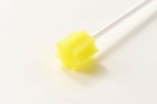 口腔ケアスポンジおすすめ 白十字 口内清潔スポンジブラシ ハミングッド イメージ3