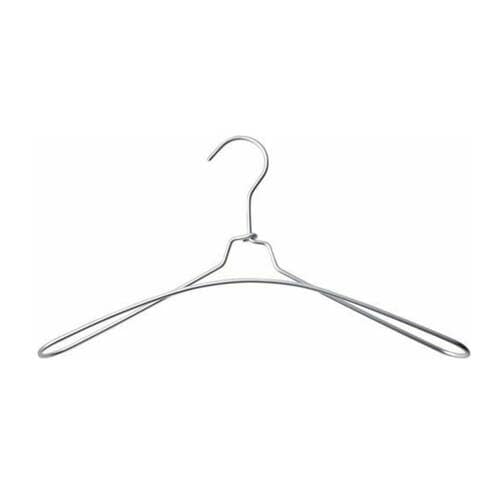 衣類ハンガーおすすめ ダイソー アルミハンガー（立体） イメージ