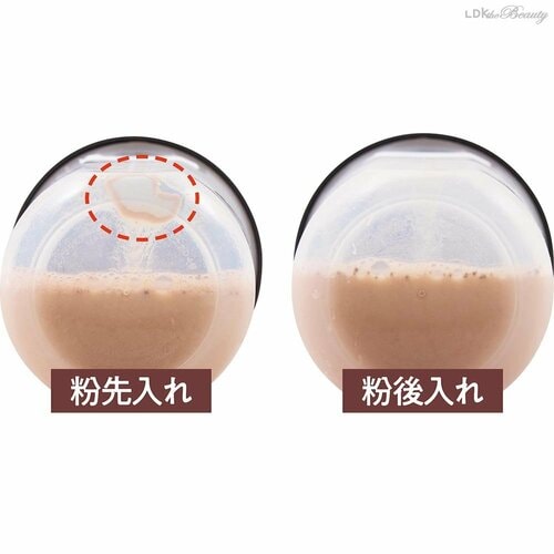 粉タイプは溶けにくい？ ソイプロテインおすすめ イメージ