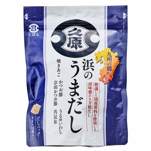 味噌汁におすすめのだしパックおすすめ 久原醤油 浜のうまだし イメージ