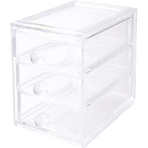 リビング収納:ニトリの透明ケースで探しものが減る イメージ