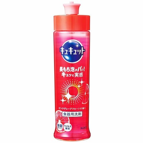 食器用洗剤おすすめ 花王 キュキュット ピンクグレープフルーツの香り イメージ