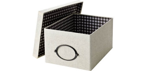 IKEA:イケア:KVARNVIK ふた付きボックス